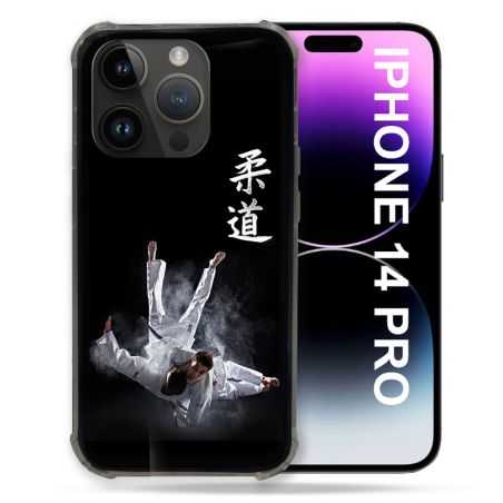 Coque Pour Iphone 14 Pro (6.1) Sport Judo Noir