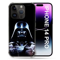 Coque Pour Iphone 14 Pro (6.1) Star Wars - Dark Vador Noir