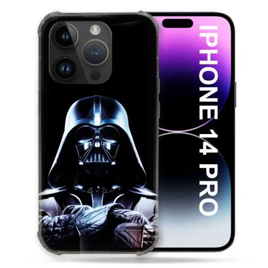 Coque Pour Iphone 14 Pro (6.1) Star Wars - Dark Vador Noir
