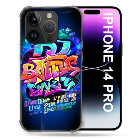 Coque Pour Iphone 14 Pro (6.1) Street Art Rap
