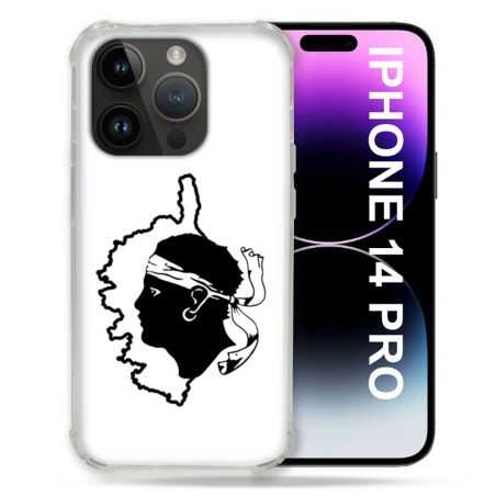 Coque Pour Iphone 14 Pro (6.1) Voyage Corse Blanc