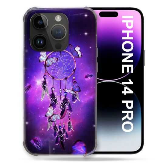 Coque Pour Iphone 14 Pro (6.1) Zen Attrape Reve Papillon