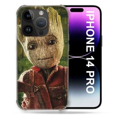 Coque Compatible MagSafe Pour Iphone 14 Pro (6.1) Groot Vert