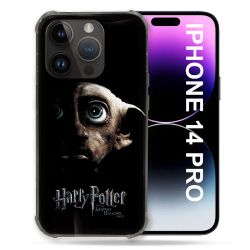 Coque Compatible MagSafe Pour Iphone 14 Pro (6.1) Harry Potter Hollows Dobby
