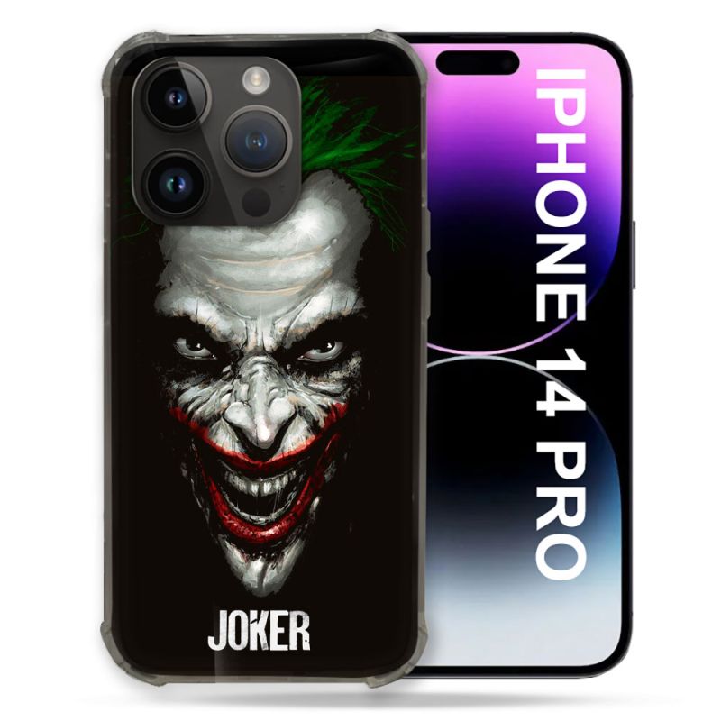 Coque Compatible MagSafe Pour Iphone 14 Pro (6.1) Joker Noir