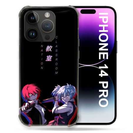 Coque Compatible MagSafe Pour Iphone 14 Pro (6.1) Manga Assassination Classroom Duo