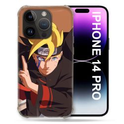 Coque Compatible MagSafe Pour Iphone 14 Pro (6.1) Manga Boruto Signe