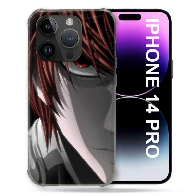 Coque Compatible MagSafe Pour Iphone 14 Pro (6.1) Manga Death Note Kira