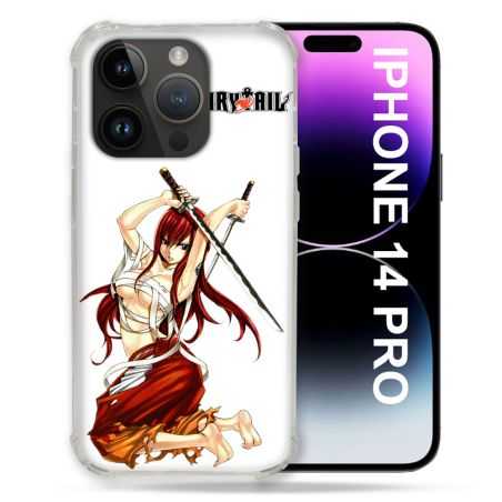 Coque Compatible MagSafe Pour Iphone 14 Pro (6.1) Manga Fairy Tail Erza