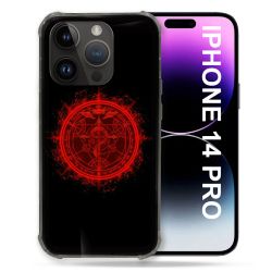 Coque Compatible MagSafe Pour Iphone 14 Pro (6.1) Manga Fullmetal Alchemist Logo