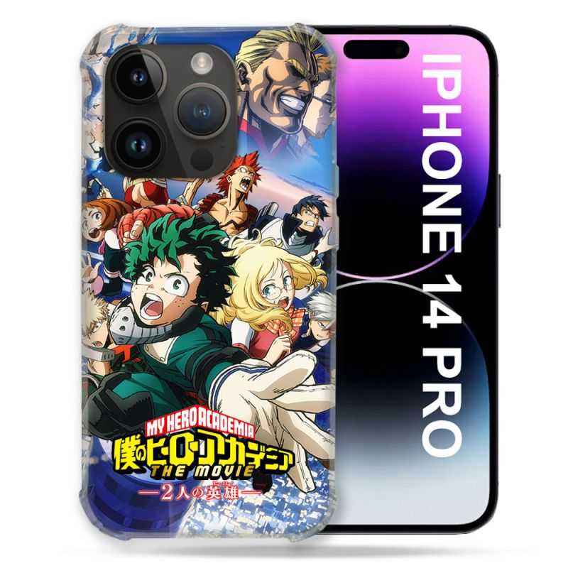 Coque Compatible MagSafe Pour Iphone 14 Pro (6.1) Manga My Hero Academia Affiche