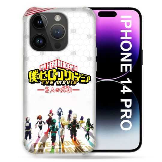 Coque Compatible MagSafe Pour Iphone 14 Pro (6.1) Manga My Hero Academia Blanc