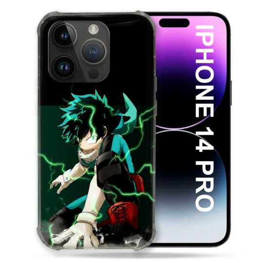 Coque Compatible MagSafe Pour Iphone 14 Pro (6.1) Manga My Hero Academia Deku