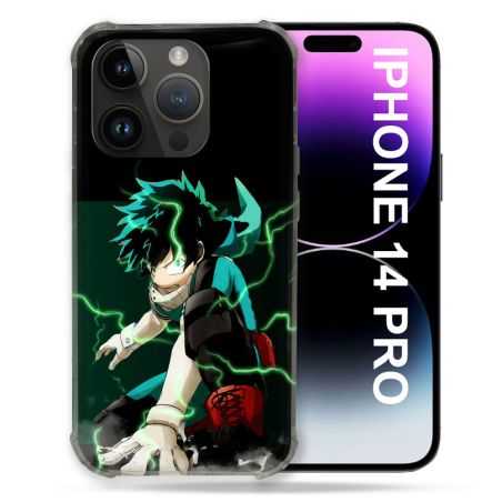 Coque Compatible MagSafe Pour Iphone 14 Pro (6.1) Manga My Hero Academia Deku