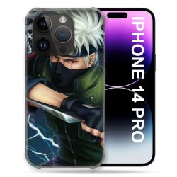 Coque Compatible MagSafe Pour Iphone 14 Pro (6.1) Manga Naruto Kakashi
