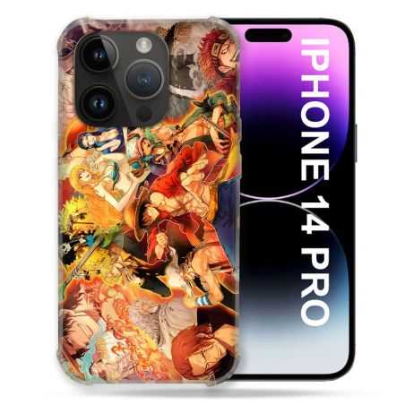 Coque Compatible MagSafe Pour Iphone 14 Pro (6.1) Manga One Piece Nakama