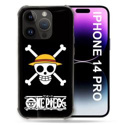Coque Compatible MagSafe Pour Iphone 14 Pro (6.1) Manga One Piece Tete de Mort