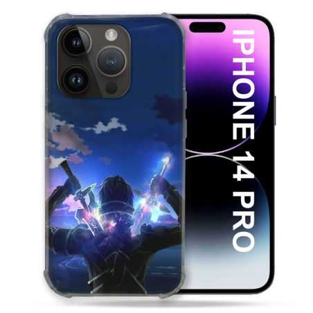 Coque Compatible MagSafe Pour Iphone 14 Pro (6.1) Manga SAO sword Art Online Epee