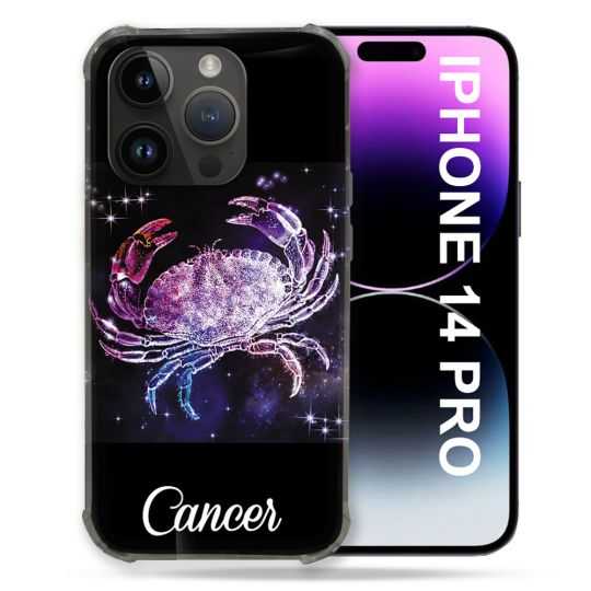Coque Compatible MagSafe Pour Iphone 14 Pro (6.1) Signe Zodiaque 2 Cancer