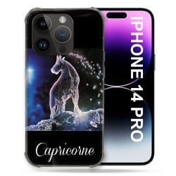 Coque Compatible MagSafe Pour Iphone 14 Pro (6.1) Signe Zodiaque 2 Capricorne