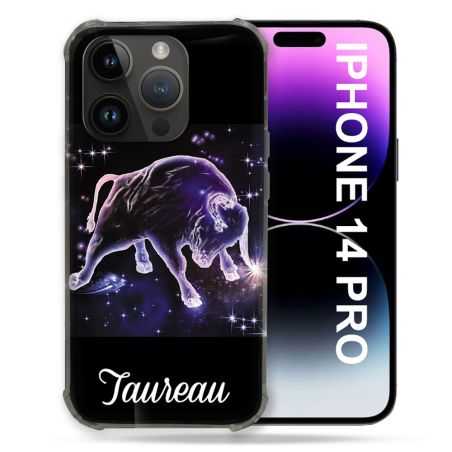 Coque Compatible MagSafe Pour Iphone 14 Pro (6.1) Signe Zodiaque 2 Taureau