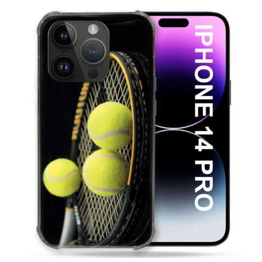 Coque Compatible MagSafe Pour Iphone 14 Pro (6.1) Sport Tennis Balls
