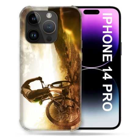 Coque Compatible MagSafe Pour Iphone 14 Pro (6.1) Sport VTT Soleil