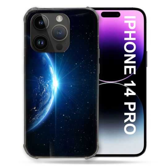 Coque Compatible MagSafe Pour Iphone 14 Pro (6.1) Univers Planete Terre