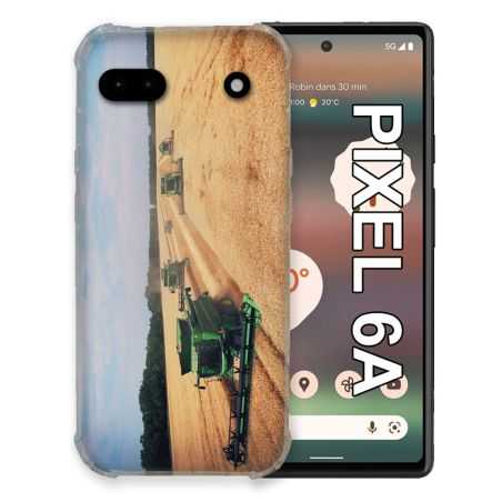 Coque Pour Google Pixel 6A Agriculture Moissonneuse