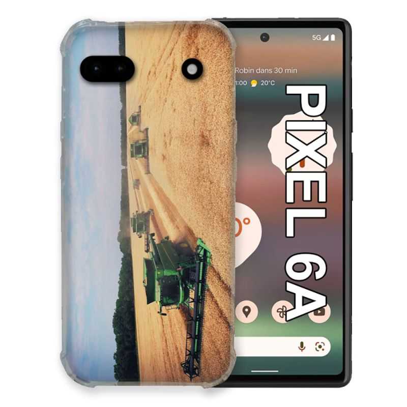 Coque Pour Google Pixel 6A Agriculture Moissonneuse