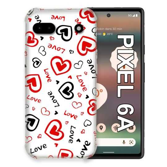 Coque Pour Google Pixel 6A Amour Love