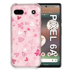 Coque Pour Google Pixel 6A Amour Ptis Coeurs