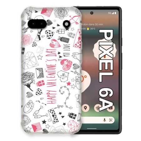 Coque Pour Google Pixel 6A Amour Valentines