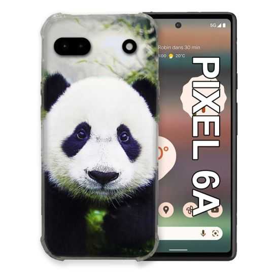 Coque Pour Google Pixel 6A Animal Panda Color