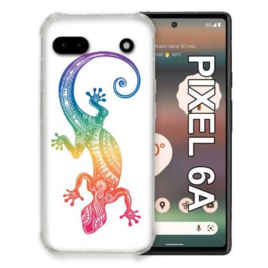 Coque Pour Google Pixel 6A Animal Salamandre Color