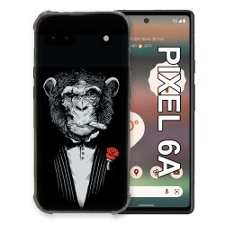 Coque Pour Google Pixel 6A Decale Singe Mafia