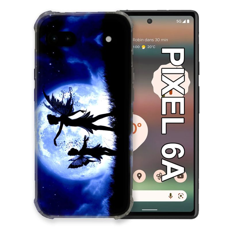 Coque Pour Google Pixel 6A Fantastique Fee Lune