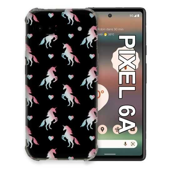 Coque Pour Google Pixel 6A Fantastique Licorne Pattern