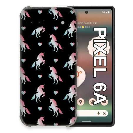 Coque Pour Google Pixel 6A Fantastique Licorne Pattern