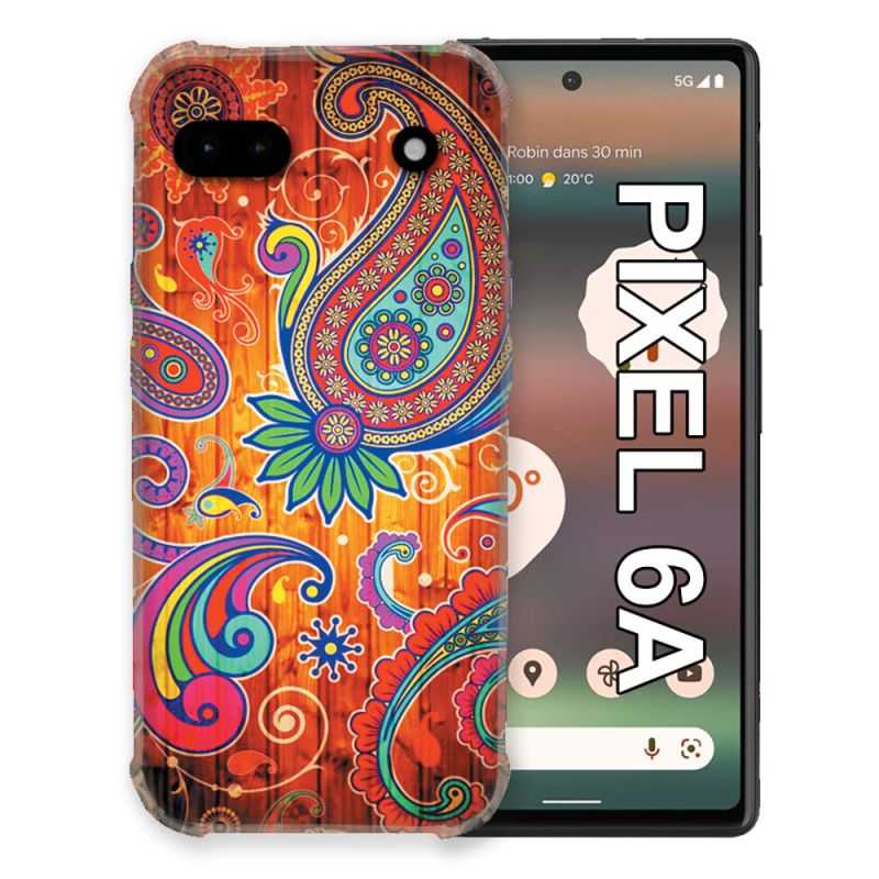 Coque Pour Google Pixel 6A Fleur Psychedelic