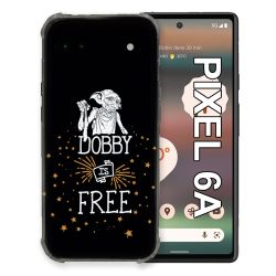 Coque Pour Google Pixel 6A Harry Potter Dobby Free Noir