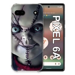 Coque Pour Google Pixel 6A Horreur Chucky Cicatrice
