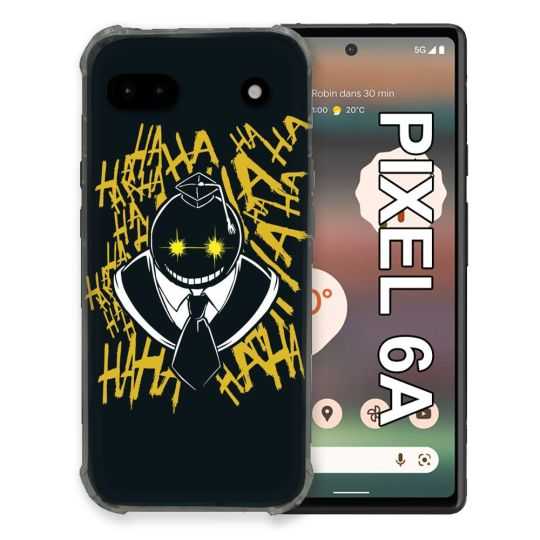 Coque Pour Google Pixel 6A Manga Assassination Classroom Kuro Noir