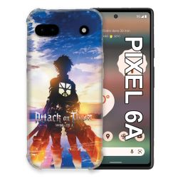 Coque Pour Google Pixel 6A Manga Attaque Titans Soleil