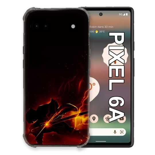 Coque Pour Google Pixel 6A Manga Demon Slayer Electric