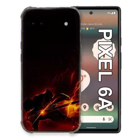 Coque Pour Google Pixel 6A Manga Demon Slayer Electric