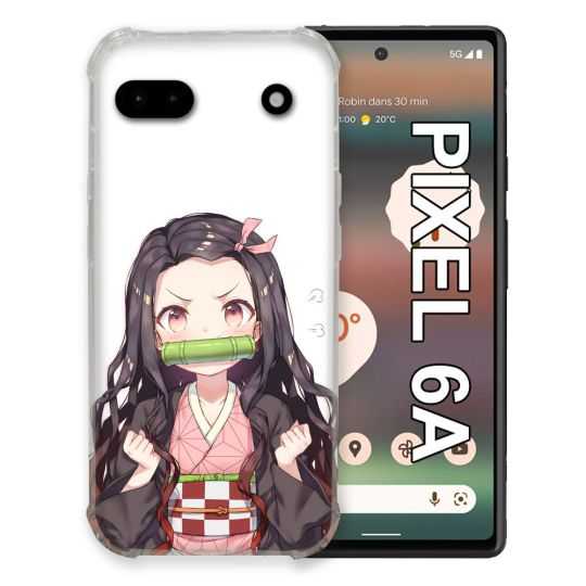 Coque Pour Google Pixel 6A Manga Demon Slayer Nezuko