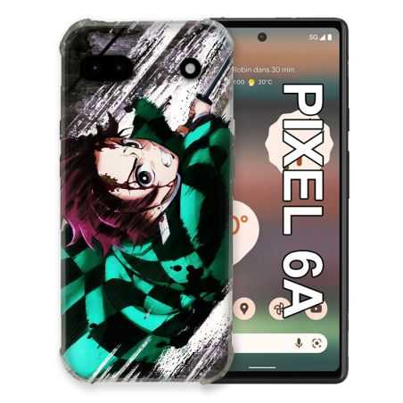 Coque Pour Google Pixel 6A Manga Demon Slayer Tanjiro
