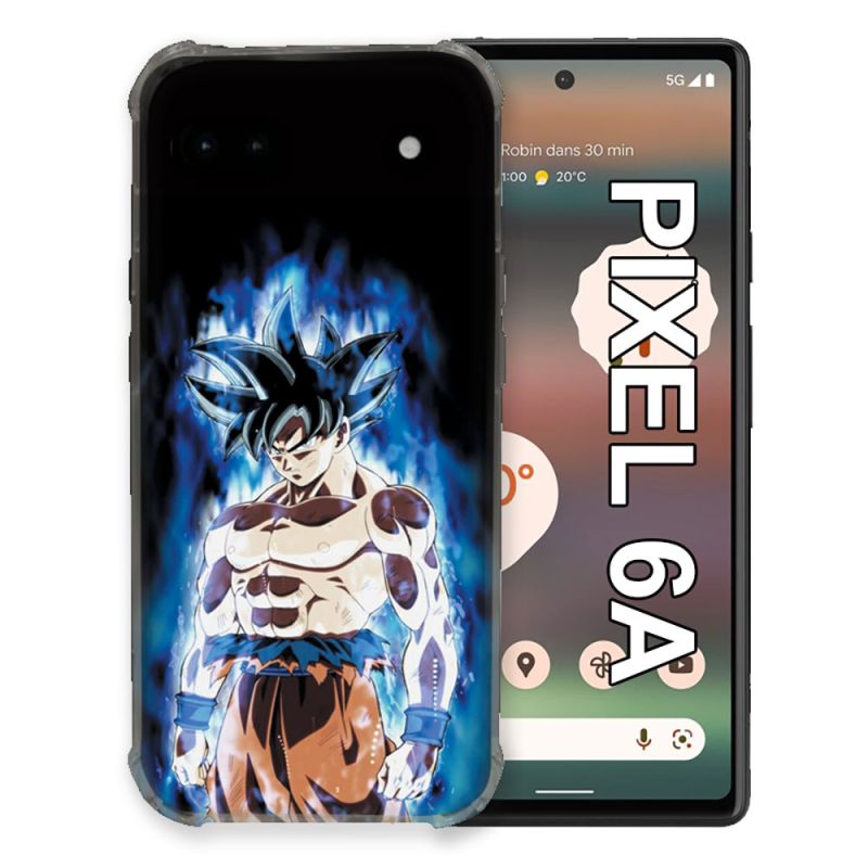 Coque Pour Google Pixel 6A Manga Dragon Ball Sangoku Noir