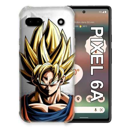 Coque Pour Google Pixel 6A Manga Dragon Ball Sangoku Portrait